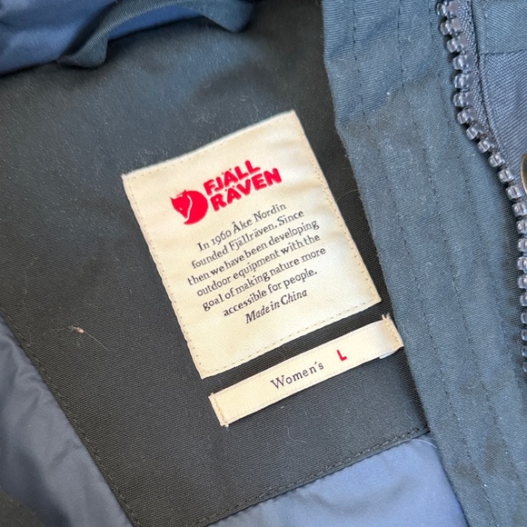 Fjallraven Navy Women's Jacket - Picture 4 of 12